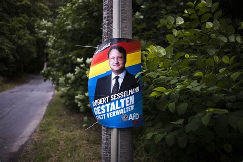 A German county elected a far-right candidate for the first time since the Nazi era, raising concern